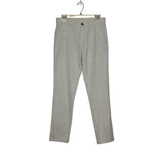 Zara silver gray mid waist pants size 29